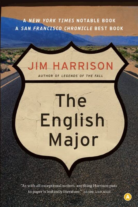 Book cover for "The English Major" by Jim Harrison