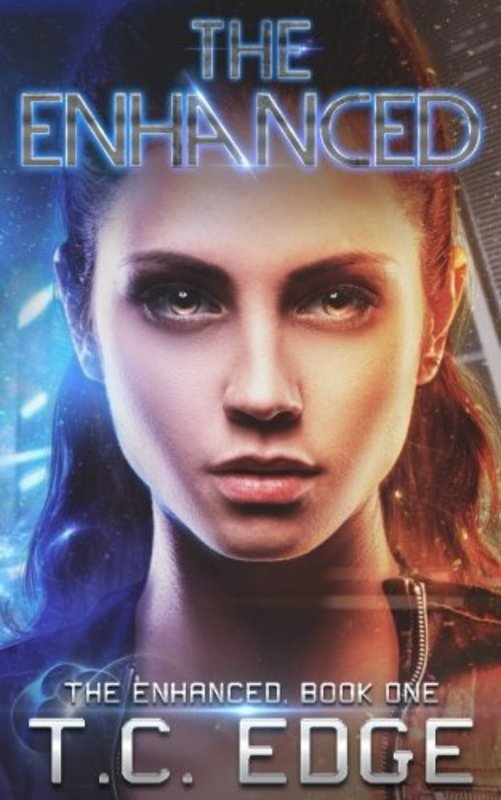 Book cover for "The Enhanced" by TC Edge
