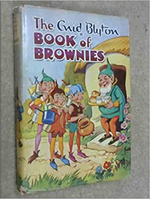 Book cover for "The Enid Blyton Book Of Brownies" by Enid Blyton