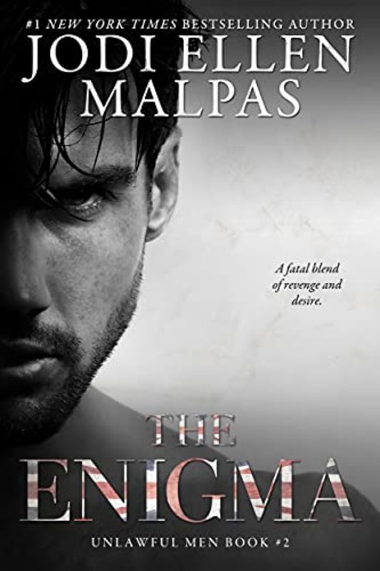 Book cover for "The Enigma" by Jodi Ellen Malpas