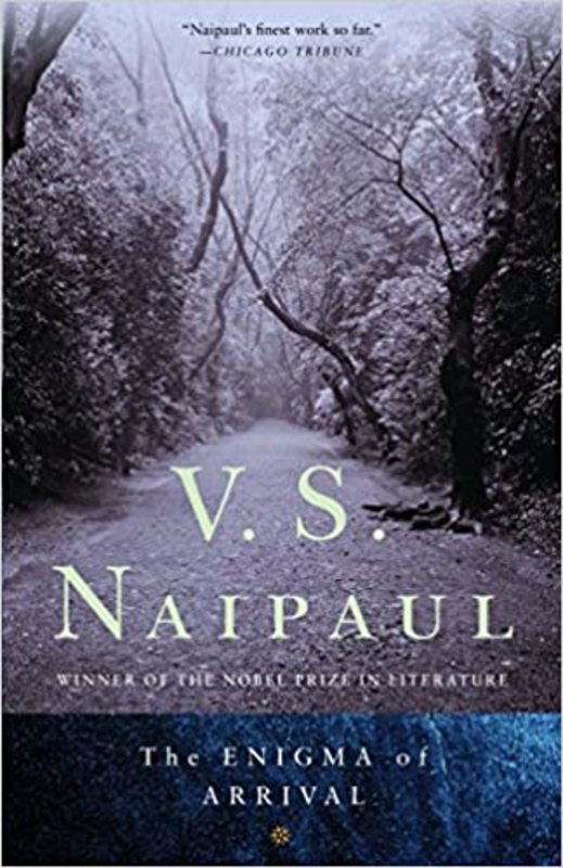 Book cover for "The Enigma of Arrival" by V. S. Naipaul