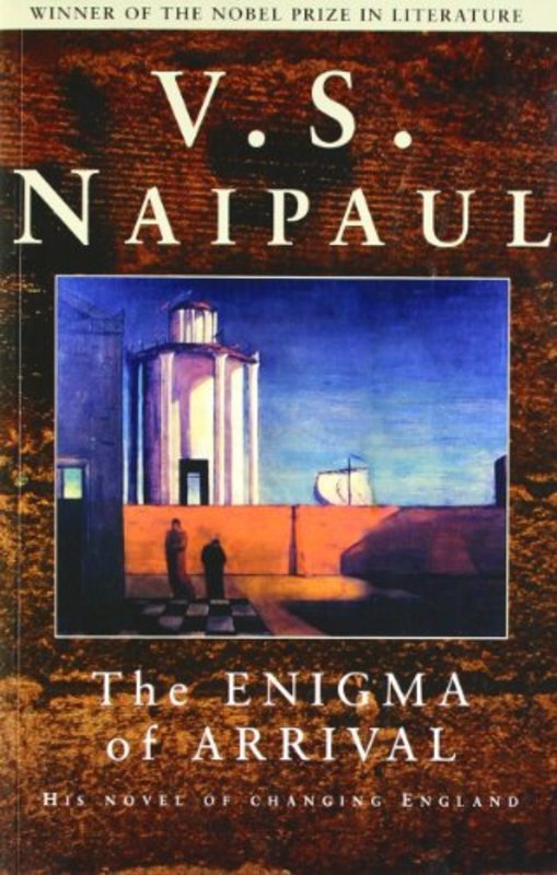 Book cover for "The Enigma of Arrival" by VS Naipaul
