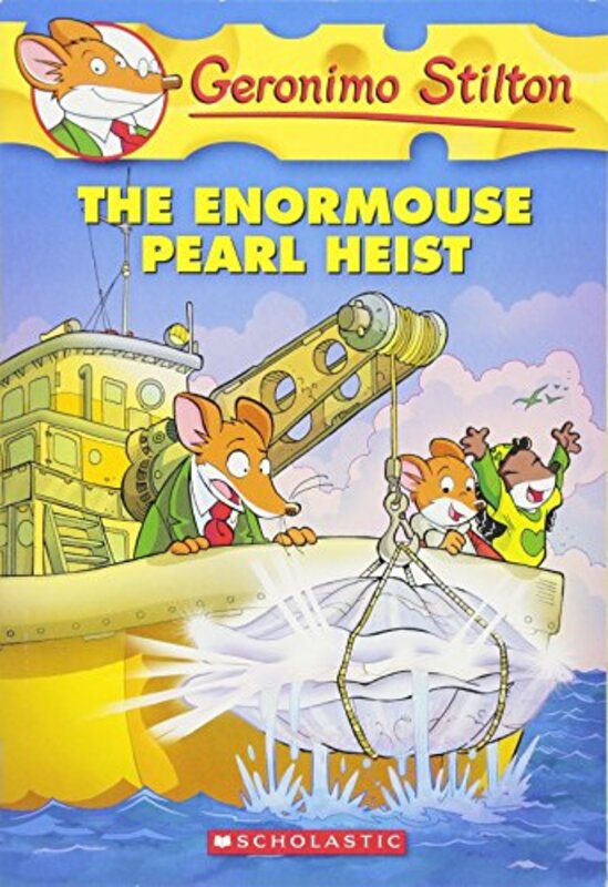 Book cover for "The Enormouse Pearl Heist" by Elisabetta Dami