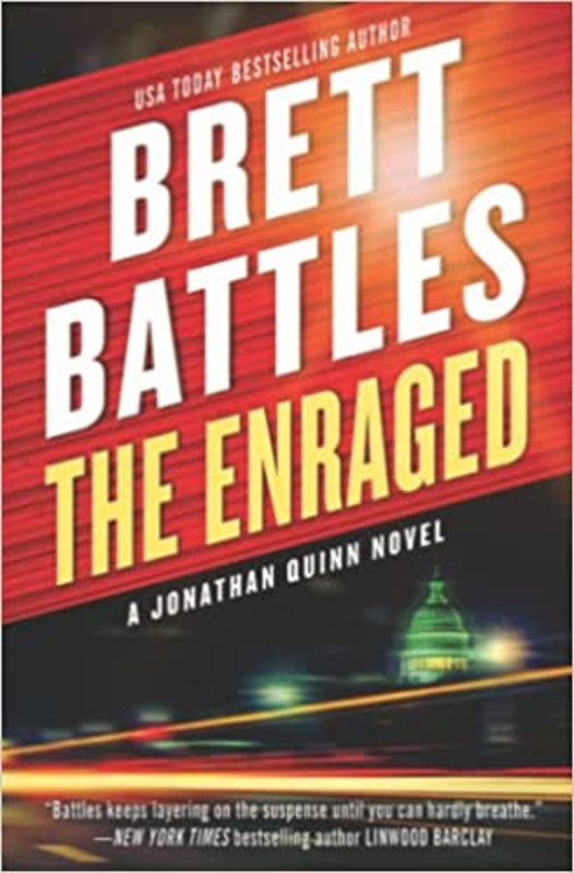 Book cover for "The Enraged" by Brett Battles