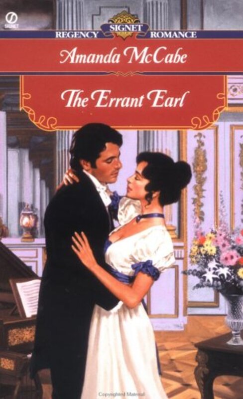 Book cover for "The Errant Earl" by Amanda McCabe