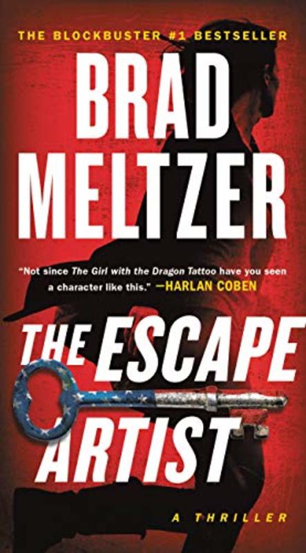 Book cover for "The Escape Artist" by Brad Meltzer