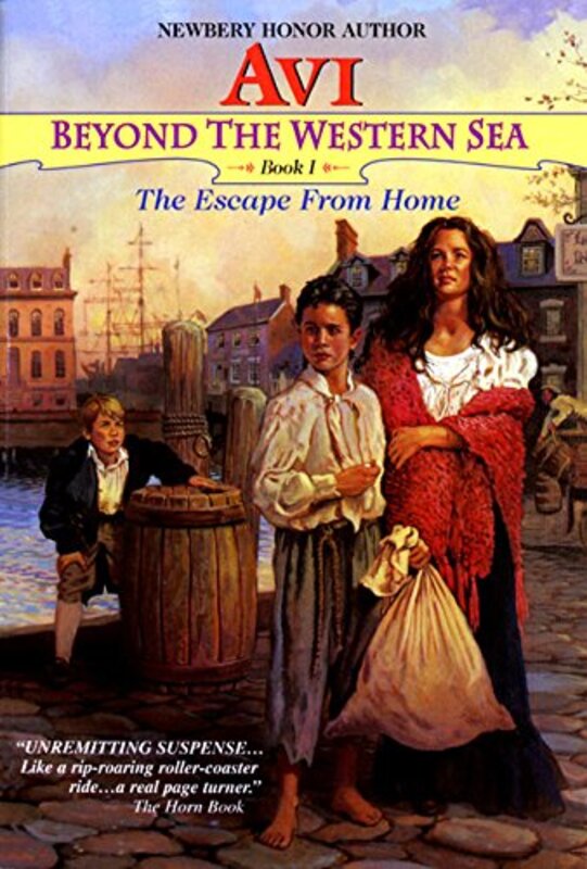 Book cover for "The Escape from Home" by Avi