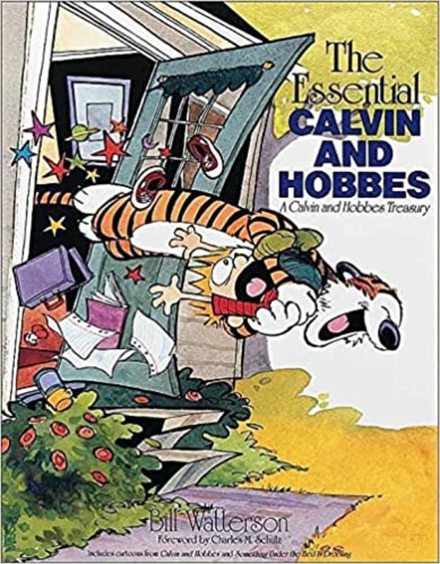 Book cover for "The Essential Calvin and Hobbes" by Bill Watterson