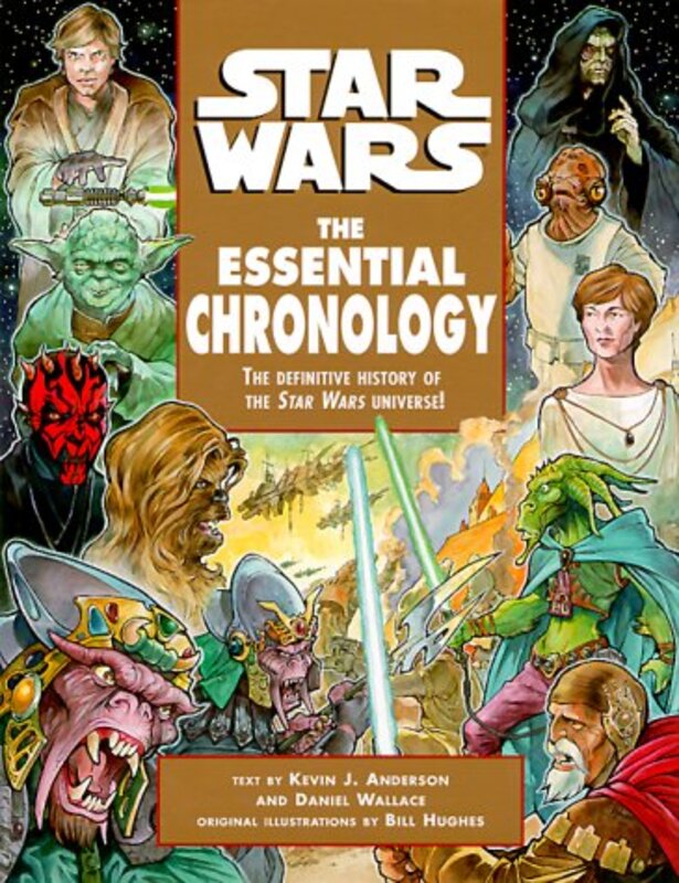 Book cover for "The Essential Chronology" by Kevin J Anderson