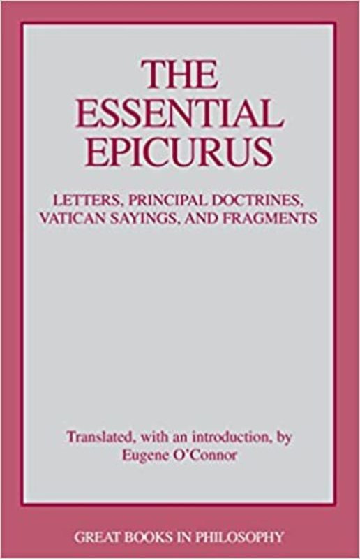 Book cover for "The Essential Epicurus" by Epicurus