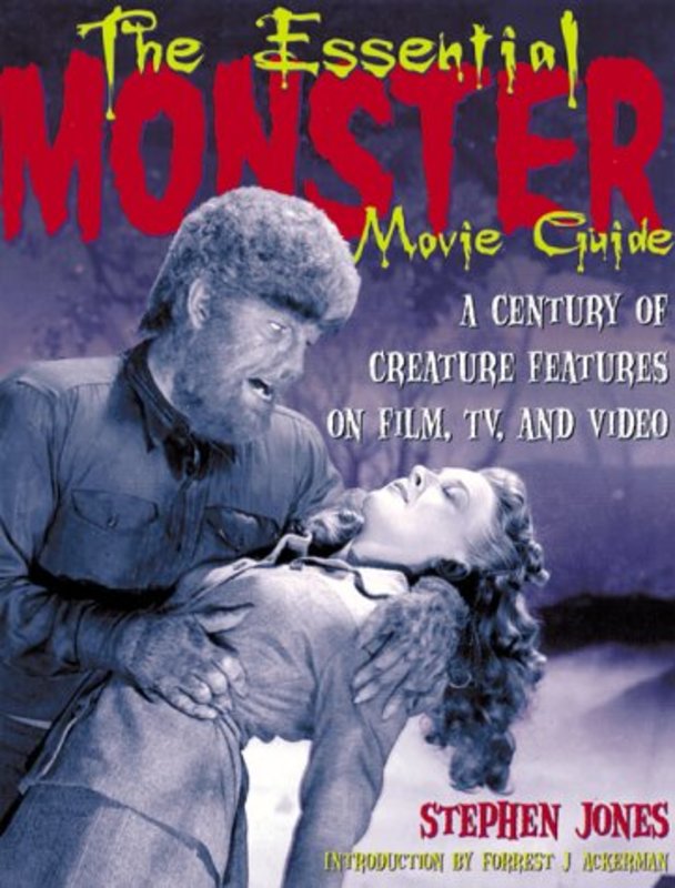 Book cover for "The Essential Monster Movie Guide" by Stephen Jones