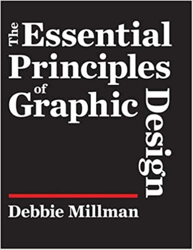 Book cover for "The Essential Principles Of Graphic Design"