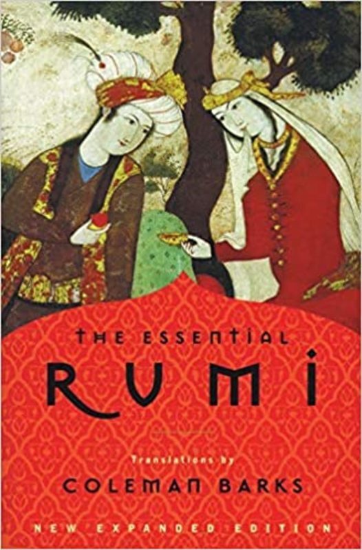Book cover for "The Essential Rumi" by Jalal Al-Din Rumi