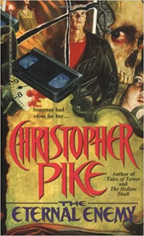 Book cover for "The Eternal Enemy" by Christopher Pike