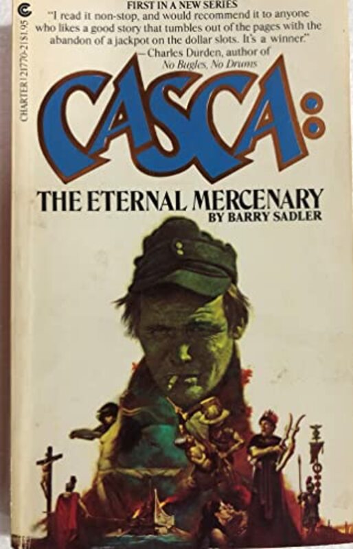 Book cover for "The Eternal Mercenary" by Tony Roberts