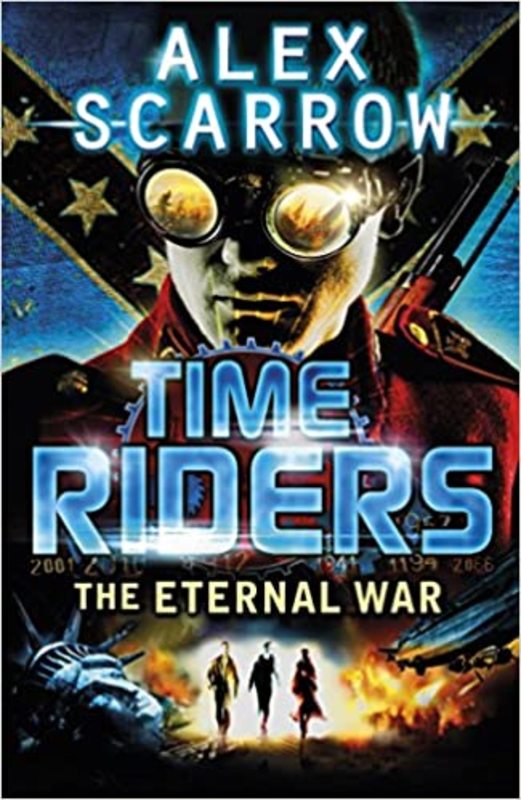 Book cover for "The Eternal War" by Alex Scarrow