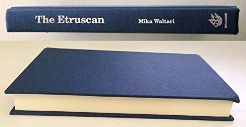 Book cover for "The Etruscan" by Mika Waltari