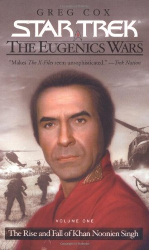 Book cover for "The Eugenics Wars, Vol. 1" by Greg Cox