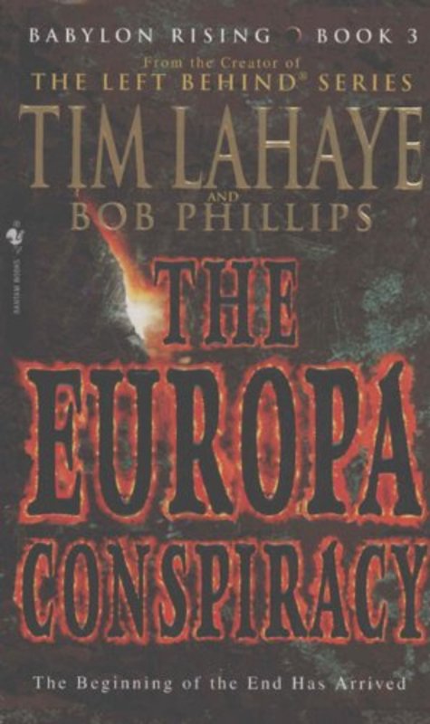 Book cover for "The Europa Conspiracy" by Tim LaHaye