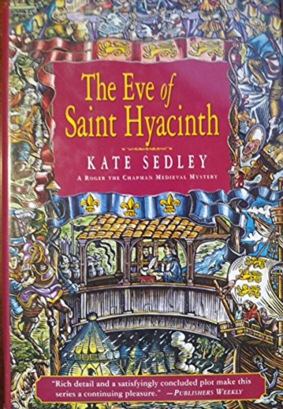 Book cover for "The Eve of Saint Hyacinth" by Kate Sedley