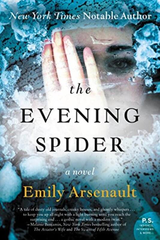 Book cover for "The Evening Spider" by Emily Arsenault