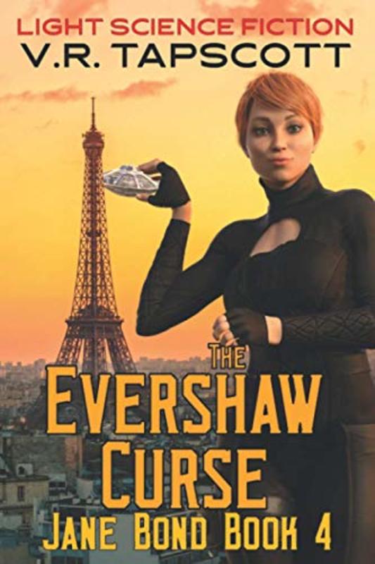 Book cover for "The Evershaw Curse" by VR Tapscott