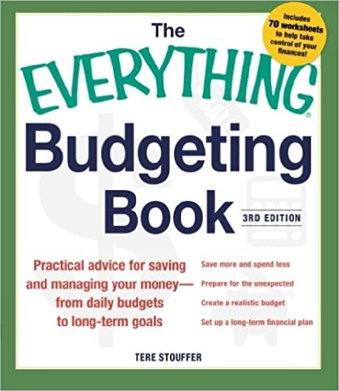 Book cover for "The Everything Budgeting Book" by Tere Stouffer