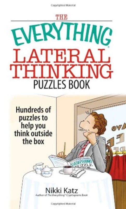 Book cover for "The Everything Lateral Thinking Puzzles Book" by Nikki Katz