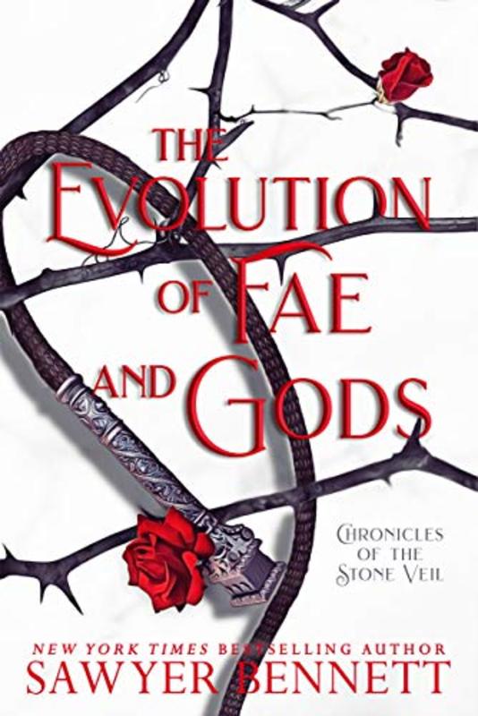 Book cover for "The Evolution of Fae and Gods" by Sawyer Bennett