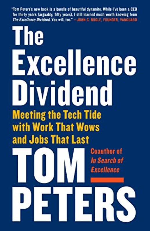 Book cover for "The Excellence Dividend"