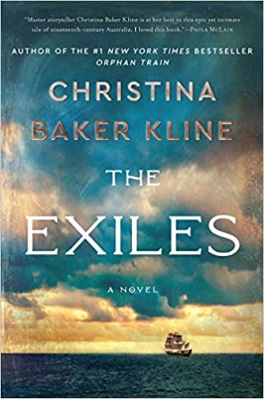 Book cover for "The Exiles" by Christina Baker Kline