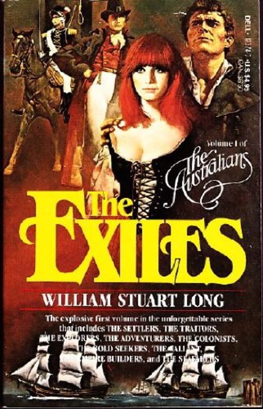 Book cover for "The Exiles" by Vivian VA Stuart