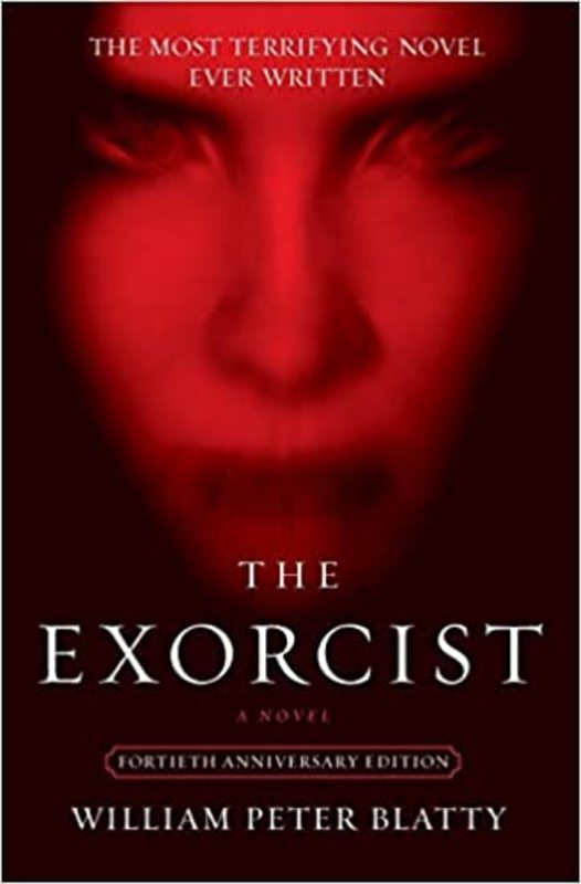 Book cover for "The Exorcist" by William Peter Blatty