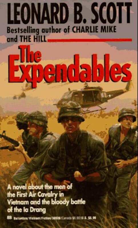 Book cover for "The Expendables" by Leonard B Scott