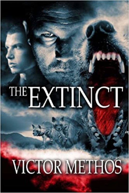 Book cover for "The Extinct" by Victor Methos