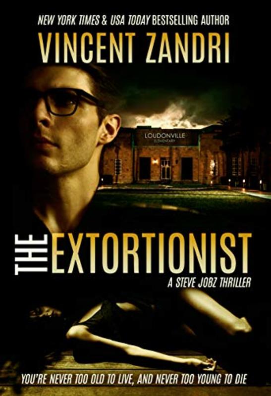 Book cover for "The Extortionist" by Vincent Zandri