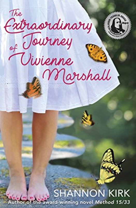 Book cover for "The Extraordinary Journey of Vivienne Marshall" by Shannon Kirk