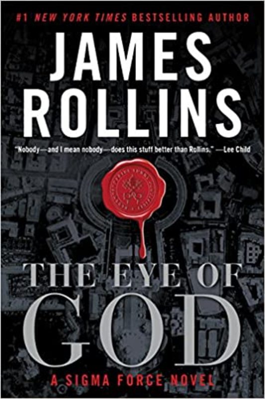Book cover for "The Eye of God" by James Rollins