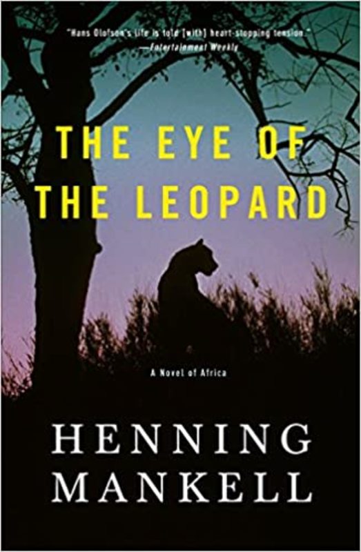 Book cover for "The Eye of the Leopard" by Henning Mankell