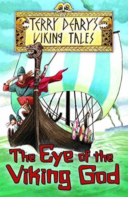 Book cover for "The Eye of the Viking God" by Terry Deary