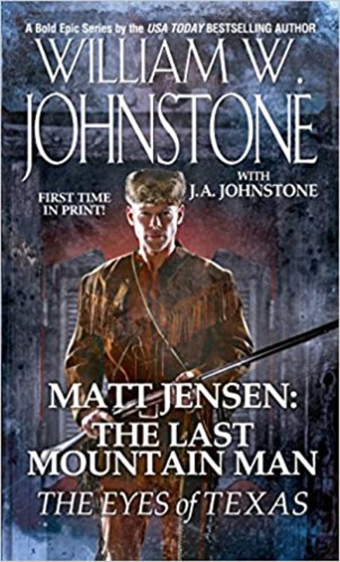 Book cover for "The Eyes of Texas" by J A Johnstone