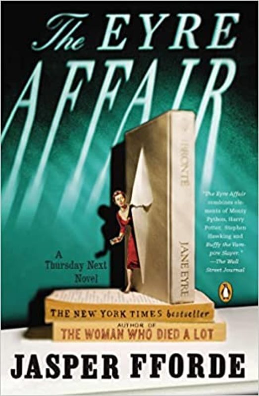 Book cover for "The Eyre Affair" by Jasper Fforde