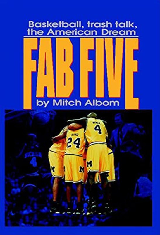 Book cover for "The Fab Five" by Mitch Albom