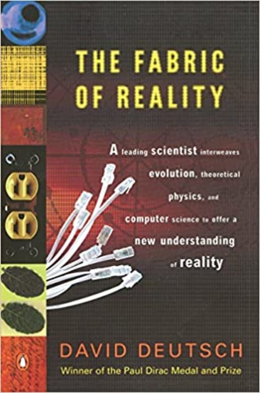 Book cover for "The Fabric of Reality"