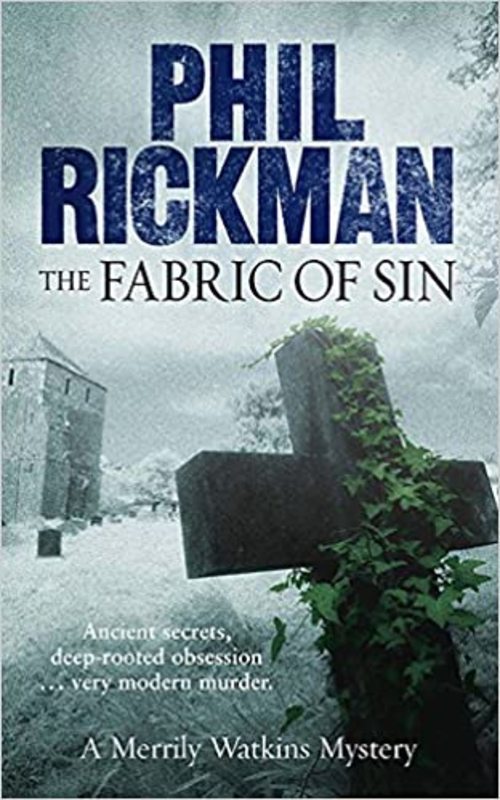 Book cover for "The Fabric of Sin" by Phil Rickman