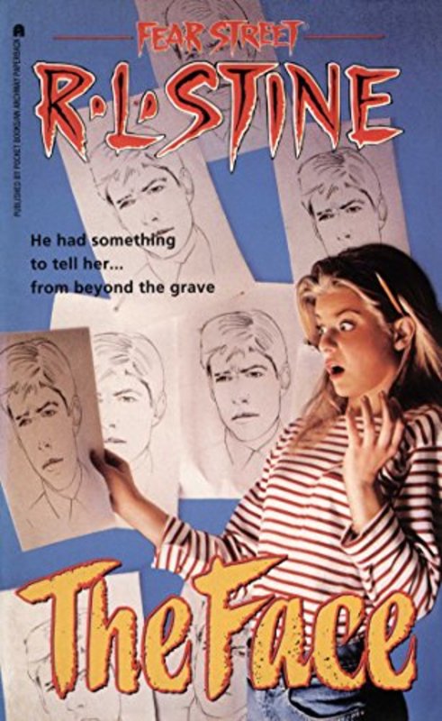 Book cover for "The Face" by R.L. Stine