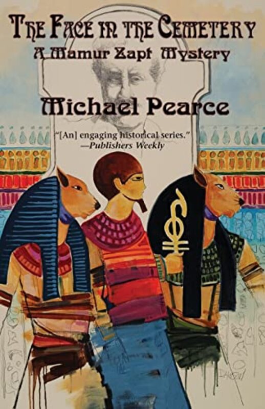 Book cover for "The Face in the Cemetery" by Michael Pearce