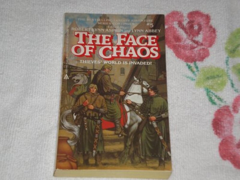 Book cover for "The Face of Chaos" by Robert Asprin