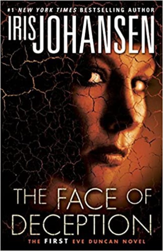 Book cover for "The Face of Deception" by Iris Johansen