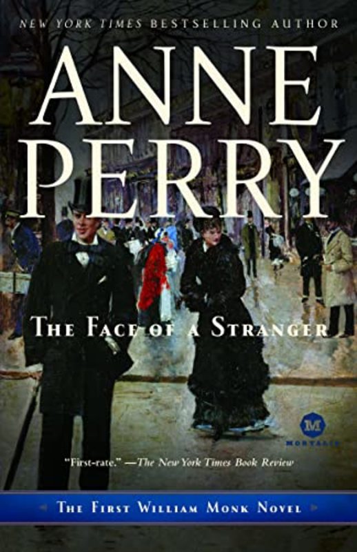 Book cover for "The Face of a Stranger" by Anne Perry